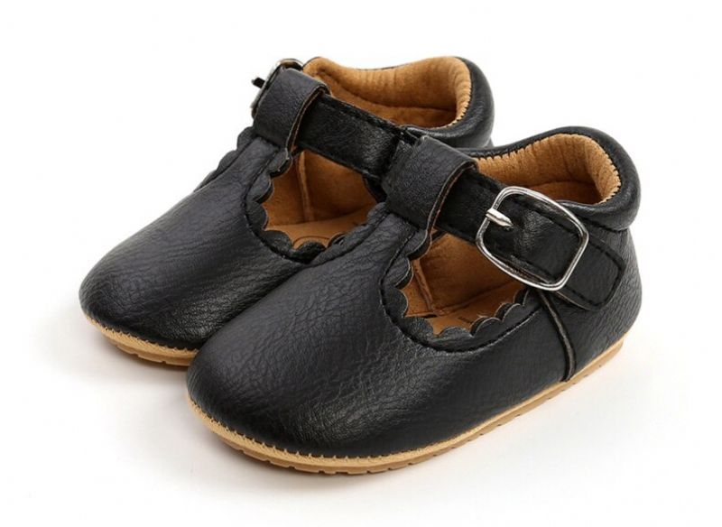 Vya Baby Girls Loafers Vapaa-ajan Kengät - Musta