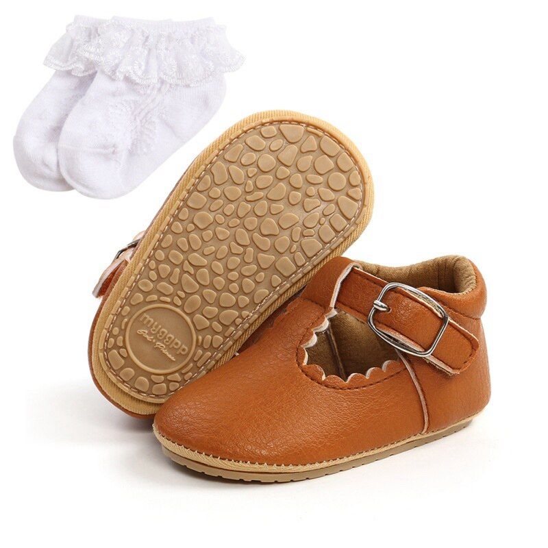 Vya Baby Girls Loafers Vapaa-ajan Kengät - Musta