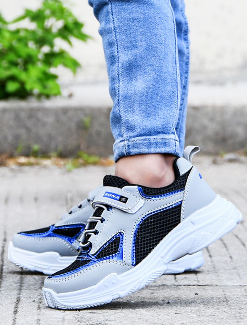 Waivi Unisex Lasten Rento Tennarit - Harmaa