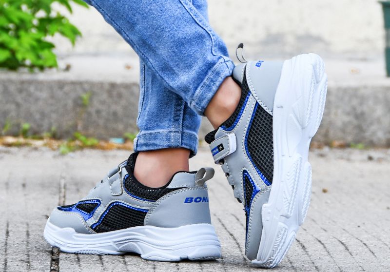 Waivi Unisex Lasten Rento Tennarit - Harmaa