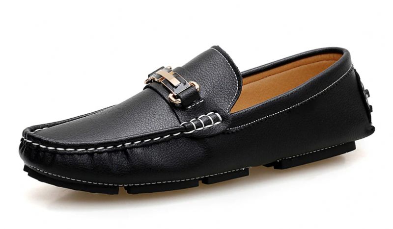 Walker Miesten Loafers -muotikengät - Musta