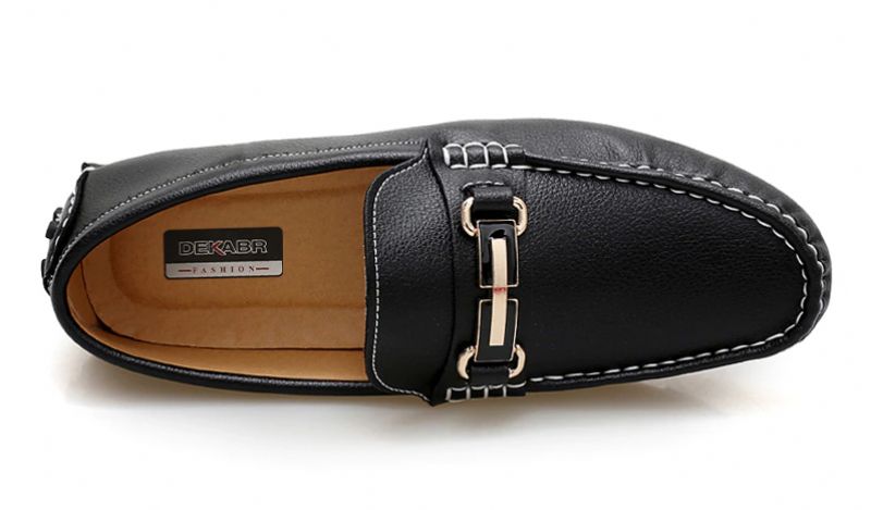 Walker Miesten Loafers -muotikengät - Musta