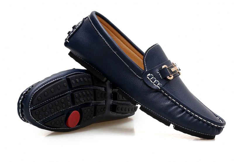 Walker Miesten Loafers -muotikengät - Musta