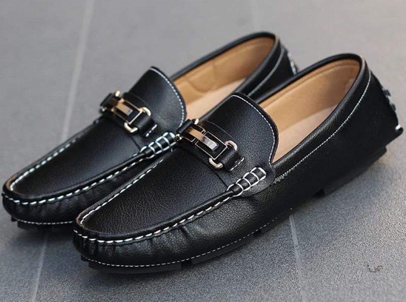 Walker Miesten Loafers -muotikengät - Musta