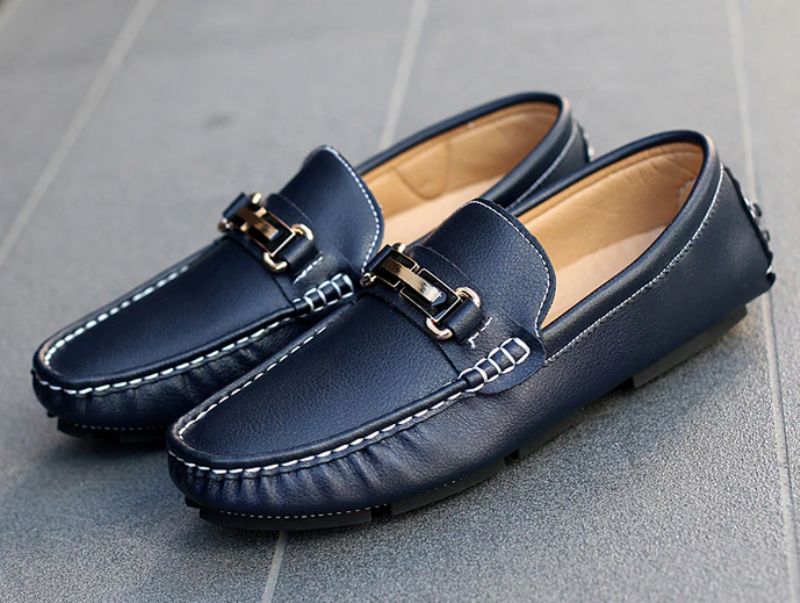 Walker Miesten Loafers -muotikengät - Musta