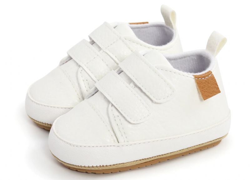 Wayne Unisex Lasten Rento Mokasiini - Valkoinen
