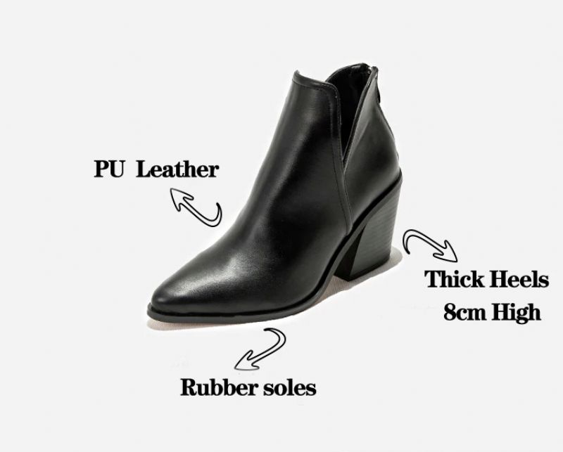 Wild Naisten Saappaat Chelsea Shoes - Musta