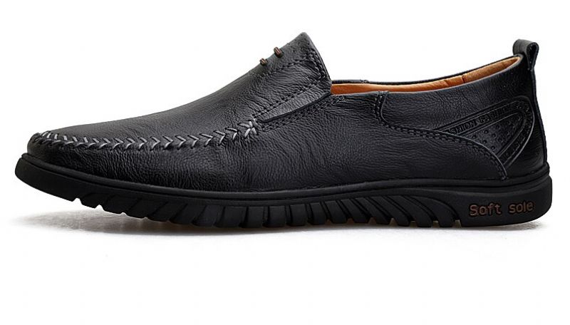 Wyatt Miesten Loafers Vapaa-ajan Kengät - Musta