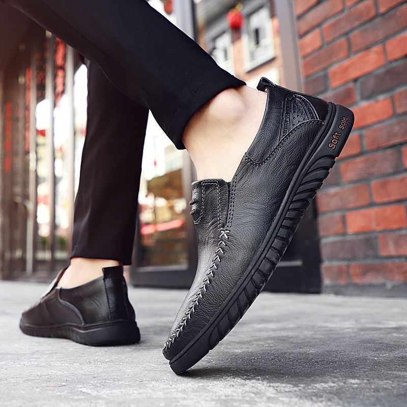 Wyatt Miesten Loafers Vapaa-ajan Kengät - Musta