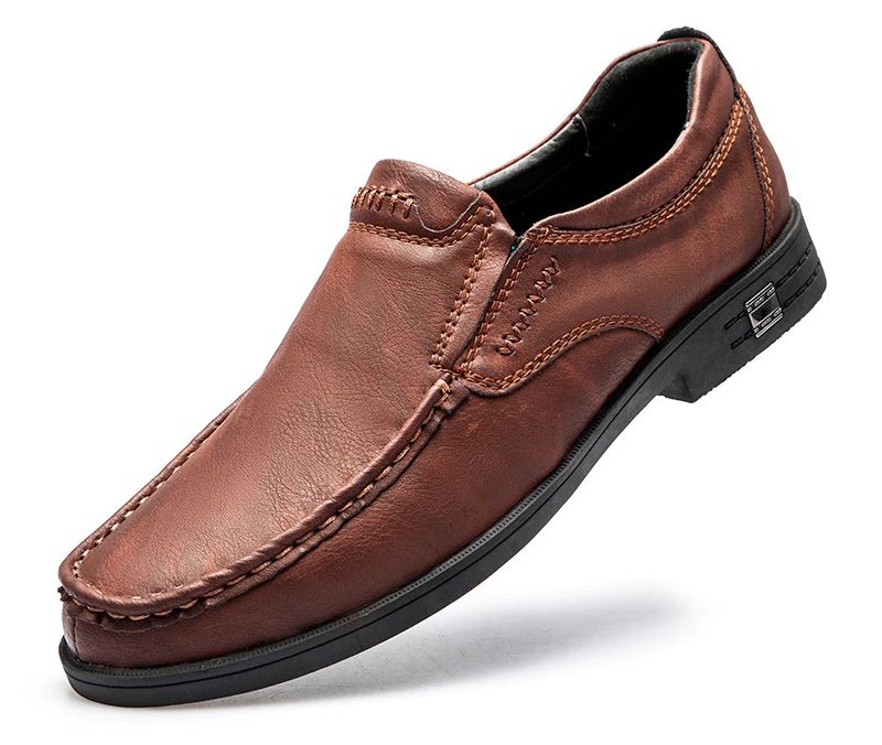 Yagami Miesten Loafer Vapaa-ajan Kengät - Ruskea