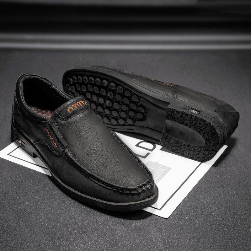 Yagami Miesten Loafer Vapaa-ajan Kengät - Ruskea