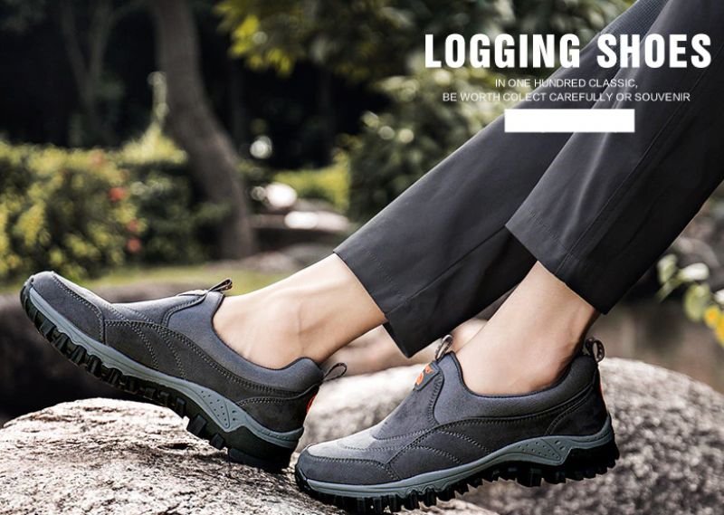 Yeray Miesten Slip-ons -kengät - Harmaa