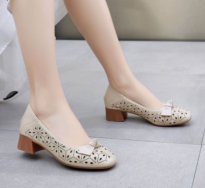 Yisney Naisten Vapaa-ajan Pumput - Beige