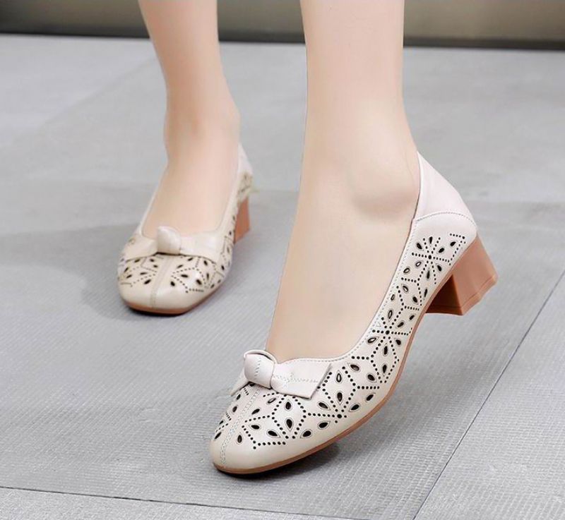 Yisney Naisten Vapaa-ajan Pumput - Beige