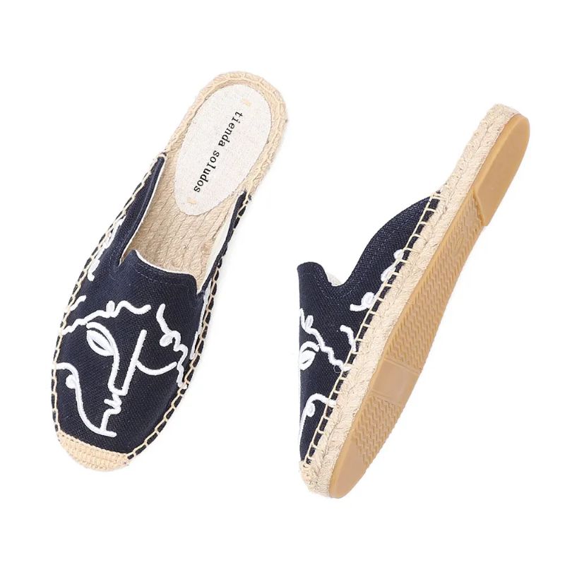 Yolanda Naisten Muulit Espadrillit - Navy