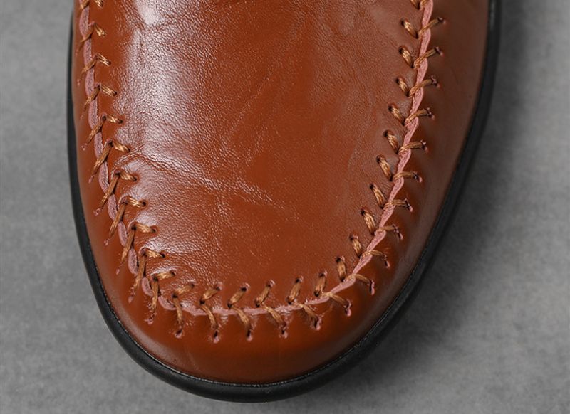 Yosmar Miesten Loafers Vapaa-ajan Kengät - Musta