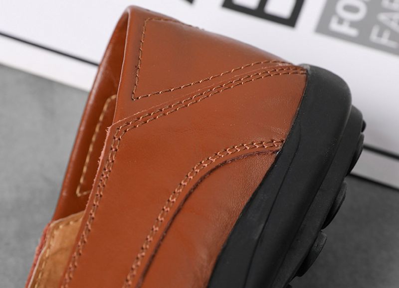 Yosmar Miesten Loafers Vapaa-ajan Kengät - Musta