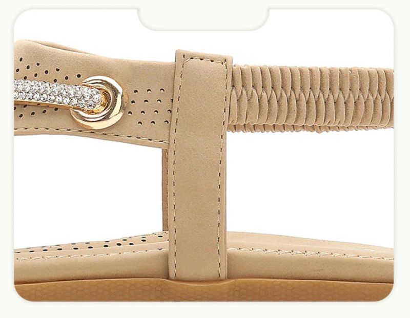 Yudith Naisten Tasakorkoiset Kesäsandaalit - Beige