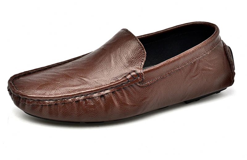 Yuri Miesten Loafer Vapaa-ajan Kengät - Ruskea
