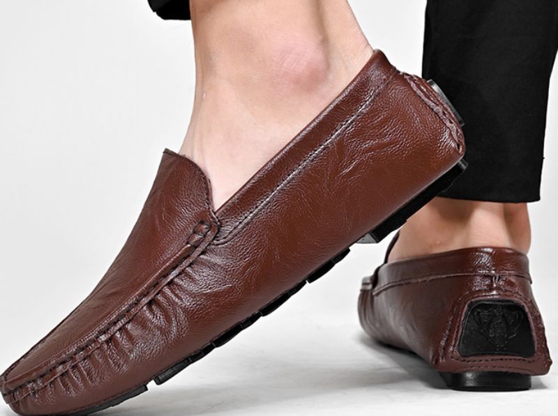 Yuri Miesten Loafer Vapaa-ajan Kengät - Ruskea