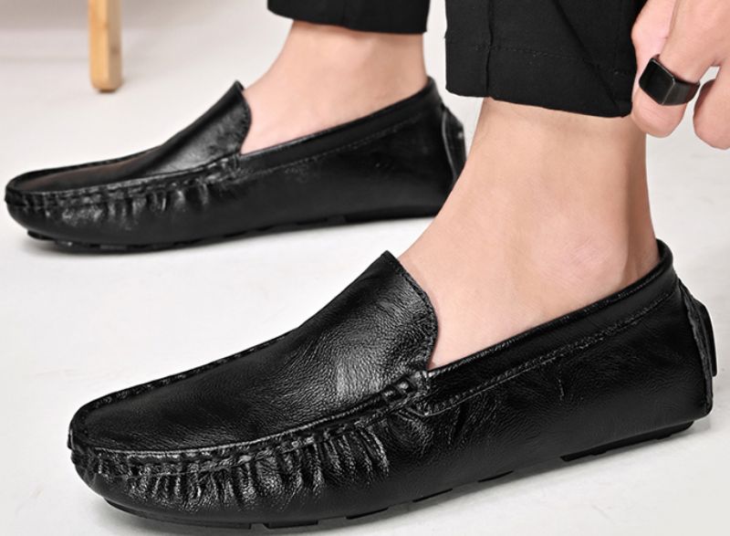 Yuri Miesten Loafer Vapaa-ajan Kengät - Ruskea