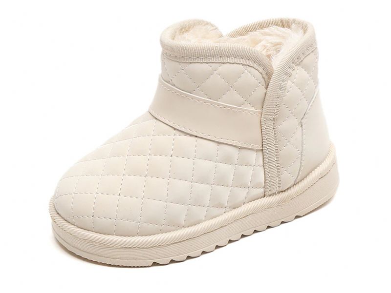 Yuridia Tyttöjen Lumisaappaat - Beige Turkis