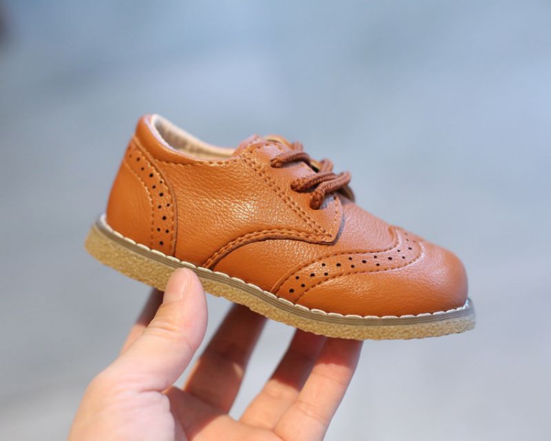 Zagreb Unisex-lasten Litteät Kengät - Ruskea