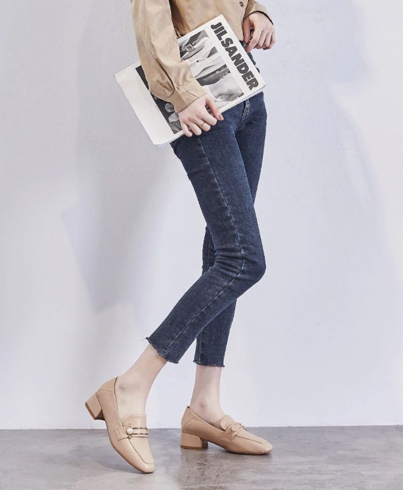 Zaley Naisten Loafer - Beige
