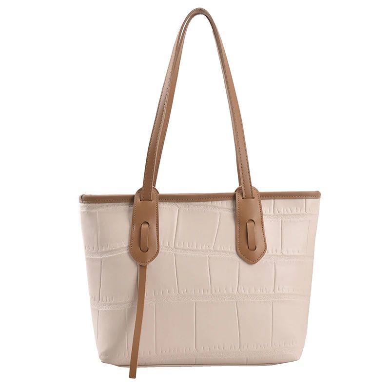 Zalora Naisten Ylellinen Design-nahkainen Olkalaukku - Khaki