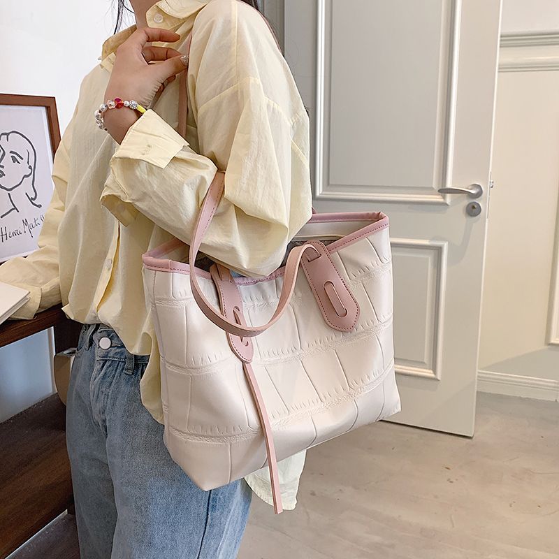 Zalora Naisten Ylellinen Design-nahkainen Olkalaukku - Khaki