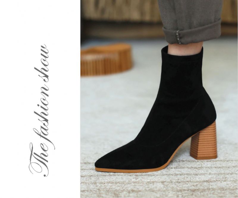 Zarena Boots Nilkkakorkeus - Musta