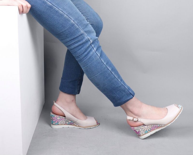 Zariely Wedges - Pinkki