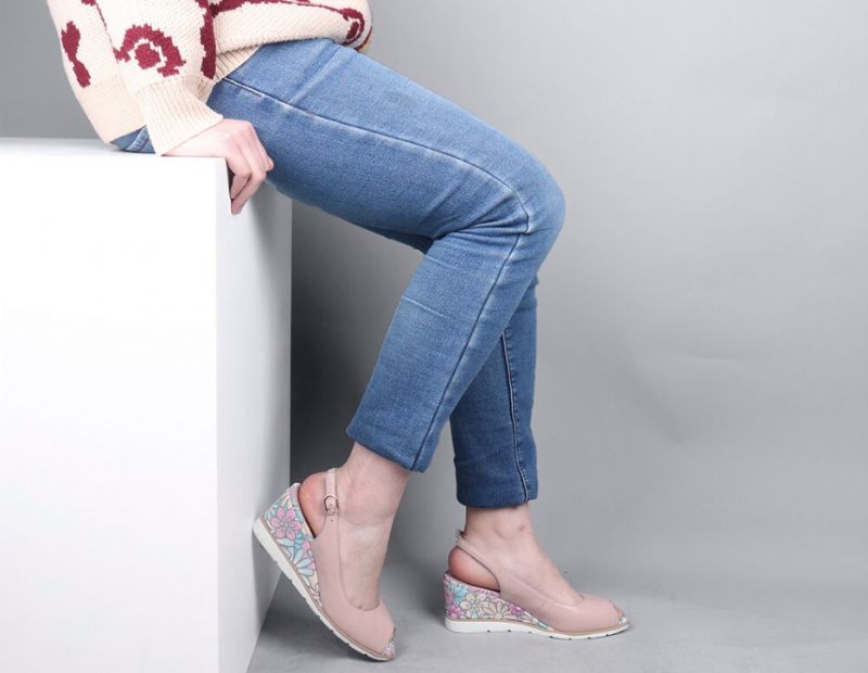Zariely Wedges - Pinkki