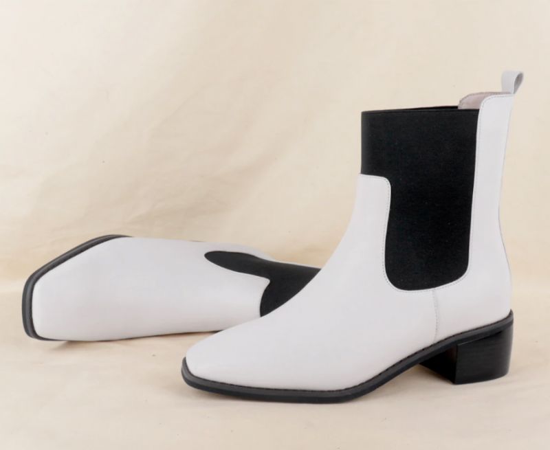 Zegnini Boots Nilkkakorkeus - Valkoinen