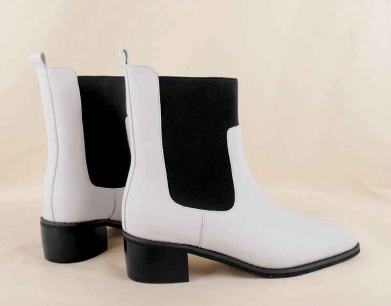 Zegnini Boots Nilkkakorkeus - Valkoinen