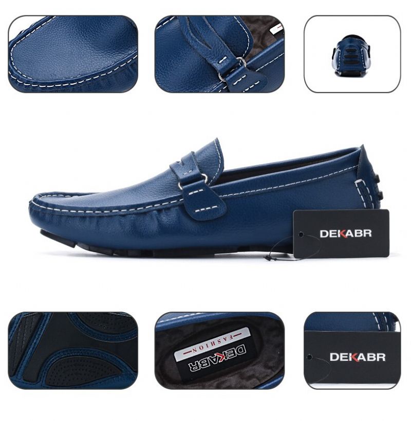 Zero Miesten Loafers Classics -kengät - Sininen