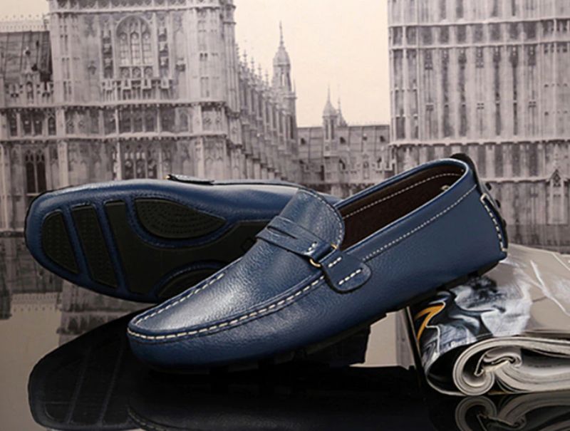 Zero Miesten Loafers Classics -kengät - Sininen