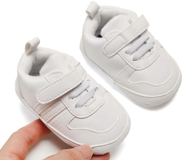 Zhang Unisex -lasten Rento Tennarit - Valkoinen
